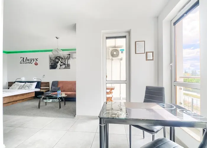 アパート Oder Apartments- Private Parking シュチェチン