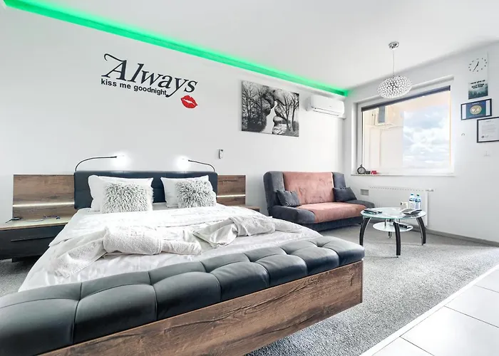 アパート Oder Apartments- Private Parking シュチェチン